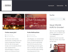 Tablet Screenshot of blog.start-up-berater.de